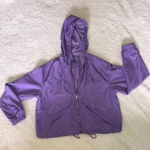 H&M Divided Purple Windbreaker